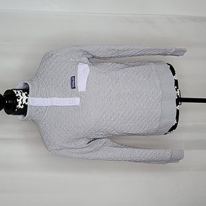 Patagonia Quilted Snap Pullover Sweater, M.